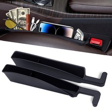 Car Seat Gap Filler Organizer, 2 Pack Front Seat Organizer - Universal Fit SU... picture
