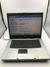 ACER TRAVELMATE 4230 - BOOTS TO BIOS - INTEL 2 T5500 - 2GB RAM - READ DESC - BB picture