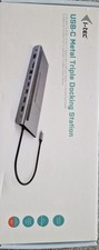 i-tec USB-C Metal Triple 4K Docking Station - BRAND NEW - Grey Colour picture