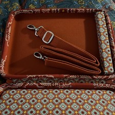 VERA BRADLEY for iPad In The Dynamic Paprika Orange Cotton Hard Case New wo Tags picture