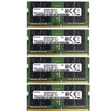 Samsung 128GB (4X32GB) DDR4 2666MHz PC4-21300 SODIMM Memory Ram M471A4G43MB1-CTD picture