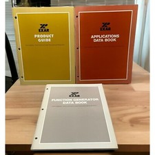 Exar Product Guide Applications and Function Generator Data Books Vintage 1970s picture