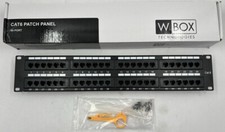W BOX TECHNOLOGIES 0E-C6PP48 ADI PRO CAT6 48-PORT IDC TERMINAL BLOCK PATCH PANEL picture