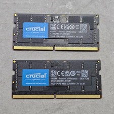 Crucial 64GB (2x32GB) DDR5 SODIMM/SO-DIMM - PC5-4800 - CT32G48C40S5.M16A1 Fast S picture