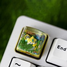 Handmade 3D Pokemon Resin Keycap Custom Mechanical Keyboard MX Switch Artisan picture