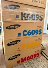 Samsung Genuine CLT-K609S C609S Y609S M609S CMYK Toner Set CLP-770/775 picture