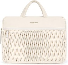 15.6-16 Inch Laptop Case, Padded Laptop Bag Sleeve for MacBook Pro, Beige picture
