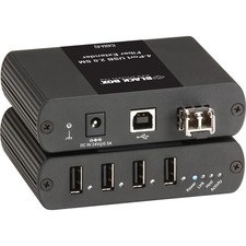 Black Box USB Extender Single-Mode Fiber 4-Port picture