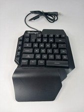 BlueFinger USB RGB One Hand Mechanical Gaming Keyboard picture