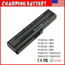 Battery for Toshiba Satellite PA3817U-1BRS PA3819U C645 C650 C655 C660 C670 C675 picture