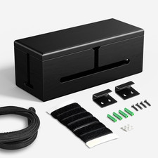 Large Cable Management Box-Stylish Wire Organizer, Wire Concealer and Wire Manag picture