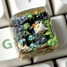 Pokémon Artisan Resin Keyboard Keycap 3D Diorama Multicolor #0104 picture
