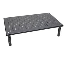 Tripp Lite Computer Monitor Stand, Adjustable Height, 18 x 11 in., Metal, Black picture