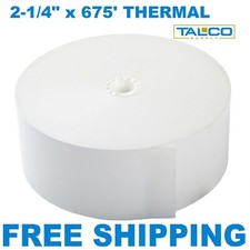 (8) GENMEGA ATM THERMAL RECEIPT PAPER ROLLS  ~FAST ~ picture