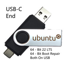 Ubuntu Linux 22.04 LTS 64 Bit Bootable 8GB USB Flash Drive And Install Guide picture