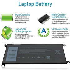 WDX0R WDXOR Laptop Battery 42Wh For Inspiron 15 5567 5568 13 7569 7579 5368 7368 picture