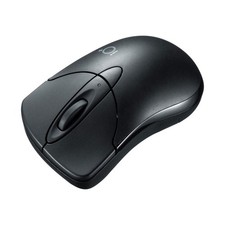 Sanwa Supply Bluetooth 5.0 Silent 3-Button Mouse with Blue LED, Compact, IO Plus picture
