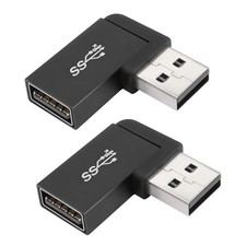 90°Angle USB 3.1 Adapter 10Gbps USB 3.1 Male to Female Right Angle Connector ... picture