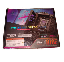  MSI MPG X870E Carbon WiFi Gaming Motherboard Not Tested Bad/Bent Pins picture