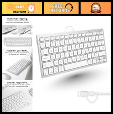 USB C Wired Keyboard for MacBook Pro/Air, iMac & Mac Mini – Compact & Versatile picture