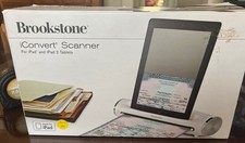 Brookstone iConvert Portable Document & Photo Scanner I Convert New In Box picture