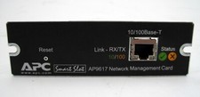 GENUINE APC AP9617 10/100 SmartSlot NETWORK MANAGEMENT CARD picture