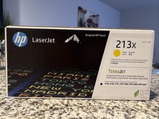 HP 213X High Yield Yellow Original LaserJet Toner Cartridge W2132X BRAND NEW picture