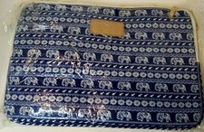 Kayond KY-23 Canvas Fabric Sleeve for 13.3-Inch Laptops - Elephant Patterns picture