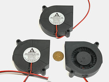 3 x 60mm 6015 60x60x15mm 5V 2pin 2wire Brushless DC Cooling Blower Fan quiet C28 picture