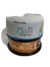 TDK & MEMOREX -2 Pack - DVD-R & CD-R  picture