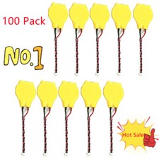 10PCS 3V RTC BIOS CMOS Battery CR2032 For Notebook Laptop Motherboard Wire 2-PIN picture