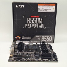 MSI B550M PRO-VDH WiFi ProSeries Motherboard (AMD AM4, DDR4, Micro-ATX) picture