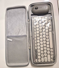 Logi Compact Portable Keyboard Carrying Case, Gray, English QWERTY Layout picture