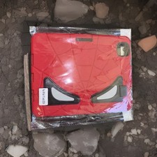 For iPad Air 11 Kids Red & Black SpiderMan Case Shock Proof Cover 4th-5th-6th picture