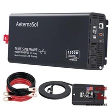 1500 W Pure Sine Wave Inverter 12V to 110V-120V Converter picture