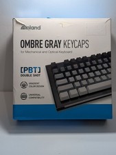 Inland Ombre Gray PBT Keycaps 132 Keys OEM Double Shot picture