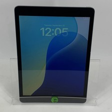 WiFi Only Apple iPad 7th Gen 128GB 18.7.10 Space Gray MW772LL/A picture