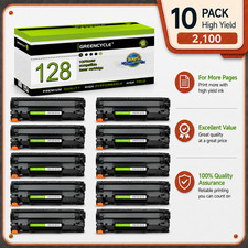 10x CRG128 Toner Cartridge Replace For Canon128 ImageCLASS MF4570dn  MF4570dw picture