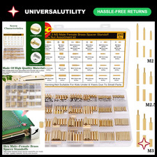 480Pcs M2 M2.5 M3 Standoffs Screws Nuts Kit for DIY Computer Builds & Projects picture