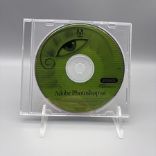 Vintage 2000 Adobe Photoshop 6.0 Macintosh UPGRADE CD-ROM Software Disc Mac picture