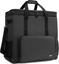 Double Layer PC Carrying Case for Desktop Tower Travel Bag Black, Laptop picture
