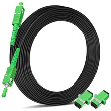 100ft Single Mode SC/APC Fiber Optic Cable OS2 Outdoor Armored 30m Fiber picture