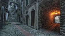 Landscape architecture old building town street urban Custom Gaming Mat Desk picture