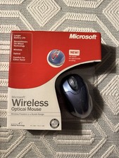 NEW SEALED Microsoft Wireless Optical Mouse 2000 w/ USB Receiver 1067  picture