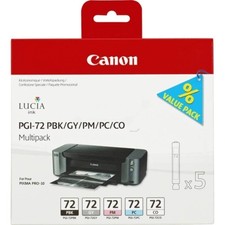 Canon PGI-72 PBK/GY/PM/PC/CO ink Multi pack for Pixma Pro-10 picture