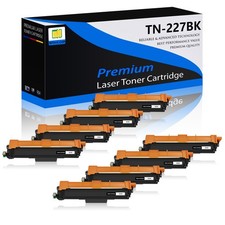 8PK TN227 Black Toner for Brother TN227BK MFC-L3710CW MFC-L3750CDW Printer picture