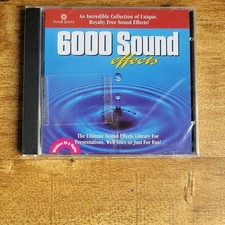 Vtg 1998 Swift Jewel 6000 SOUND EFFECTS PC CD Software picture