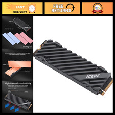 M.2 NVMe 2280 SSD Cooler with Graphene Coating & Copper Heatsink for PS5, Laptop picture