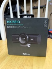Logitech MX Brio Ultra HD 4K Streaming Webcam 1080p USB-C Web Cam Black  picture