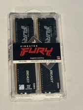 Kingston FURY Beast 32GB 2x16GB DDR4 3200 CL16 RAM KF432C16BBK2/32 NEW picture